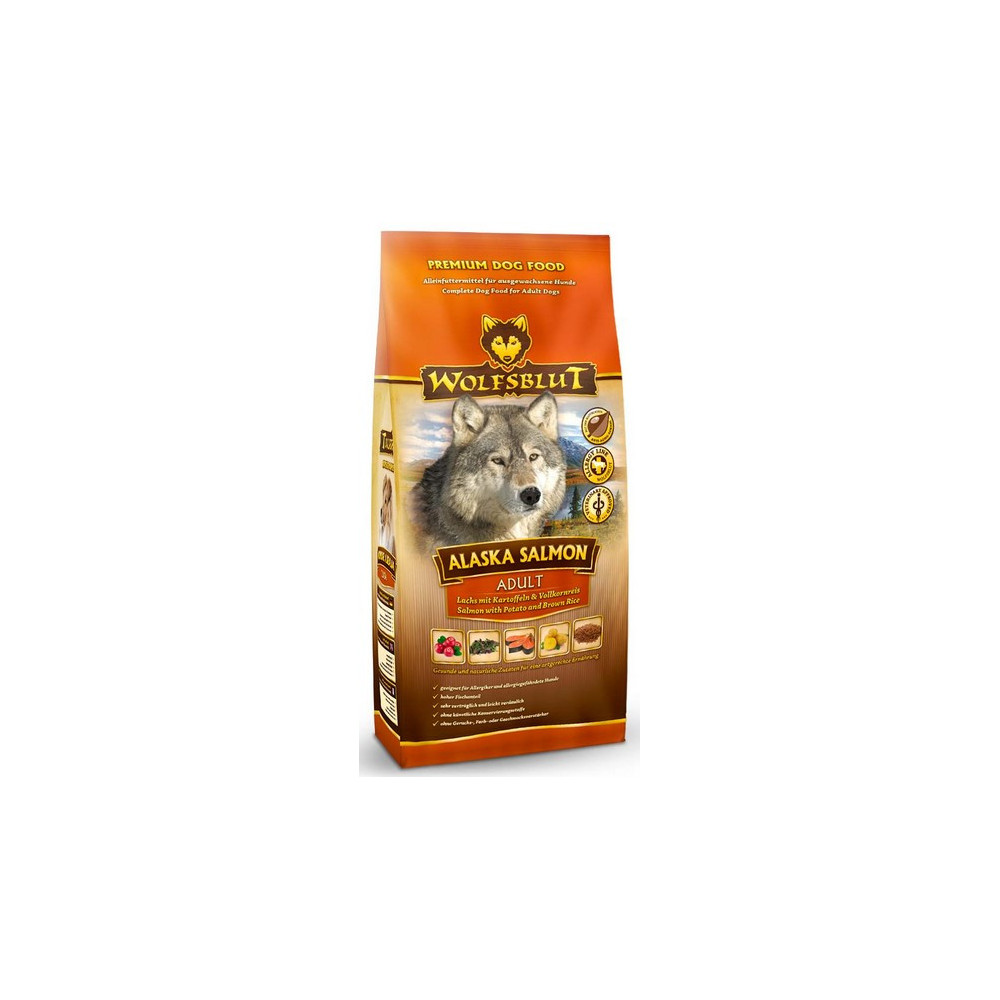 Wolfsblut Dog Alaska Salmon - łosoś i ryż 2kg