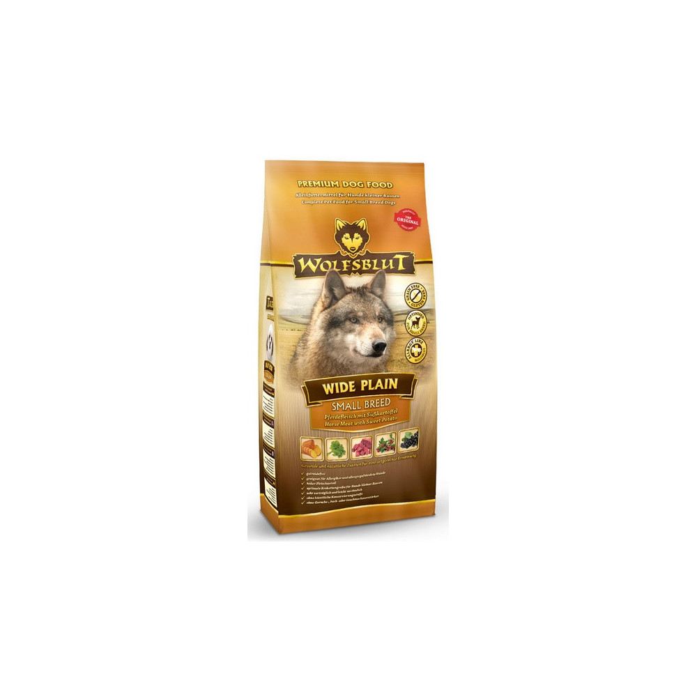 Wolfsblut Dog Wide Plain Small - konina i bataty 2kg