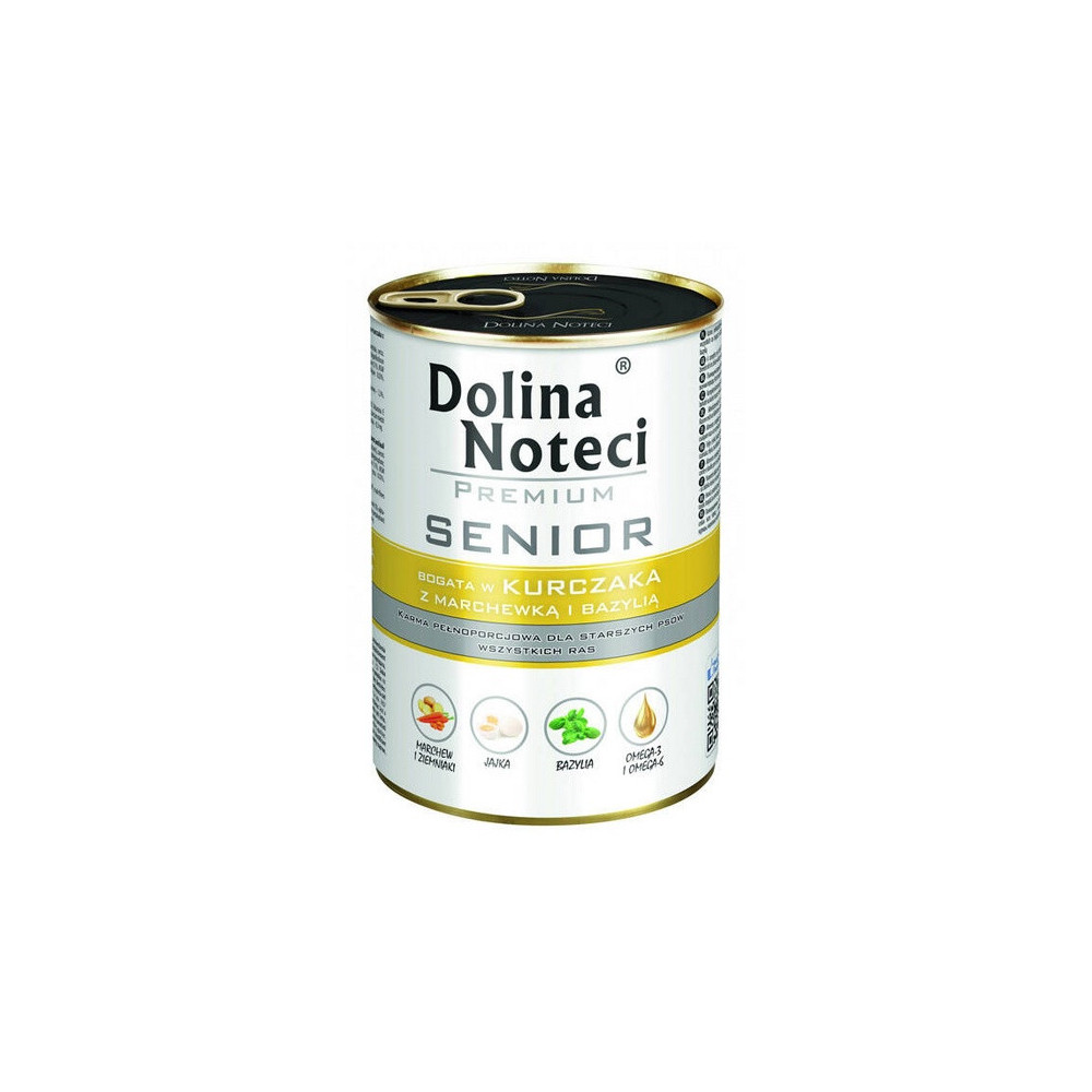 Dolina Noteci Premium Pies Senior Kurczak puszka 400g