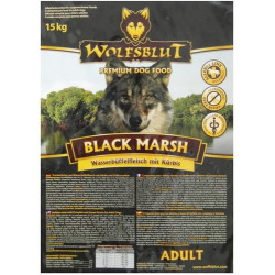 Wolfsblut Dog Black Marsh - bawół i dynia 2kg