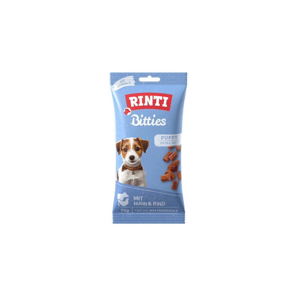 Rinti Bitties Puppy Huhn & Rind - kurczak i wołowina 75g