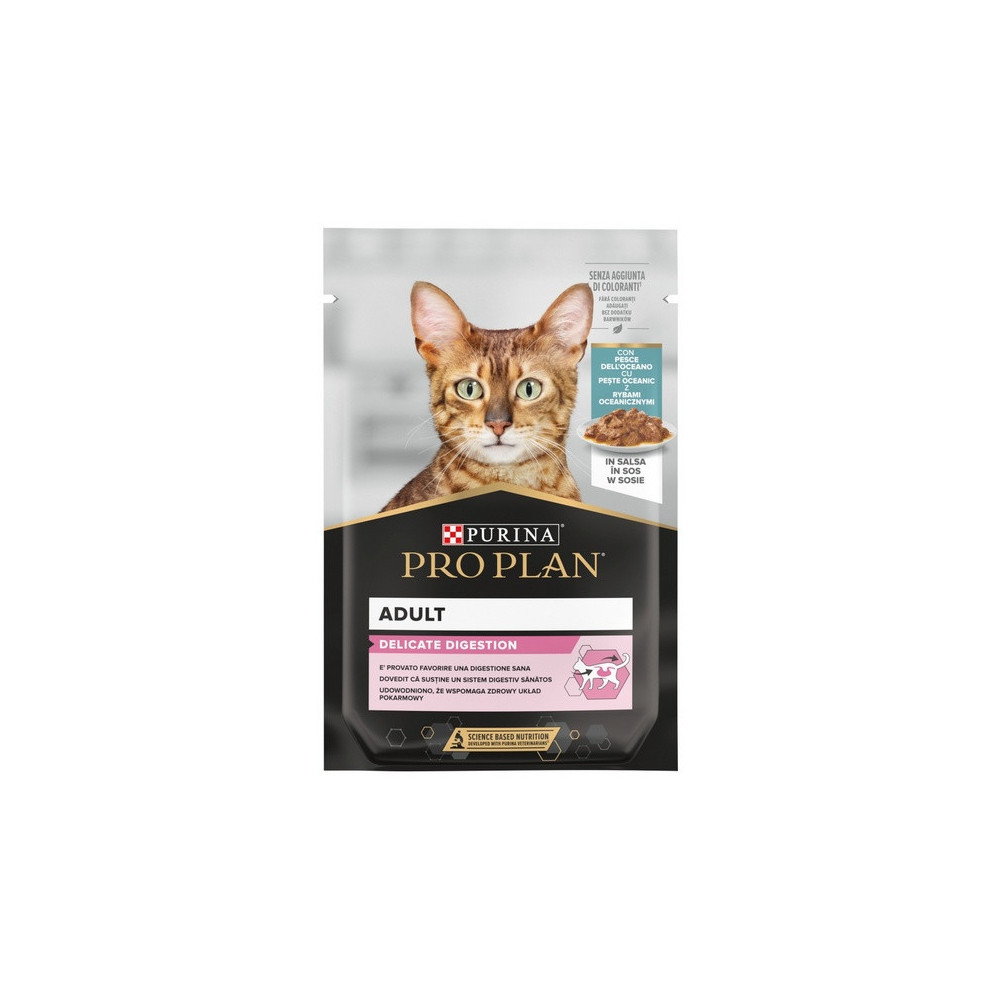 Purina Pro Plan Cat Delicate ryba oceaniczna saszetka 85g