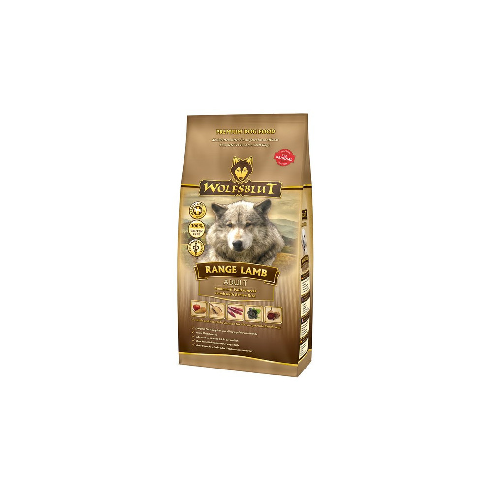 Wolfsblut Dog Range Lamb Adult - jagnięcina i ryż 2kg