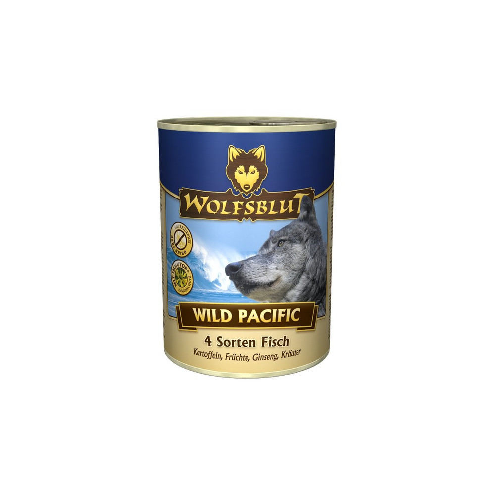 Wolfsblut Dog Wild Pacific - ryby i ziemniaki puszka 395g