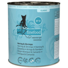 Catz Finefood Classic N.13 Śledź i Krewetki puszka 800g