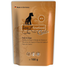 Dogz Finefood Classic N.08 Indyk i koza saszetka 100g