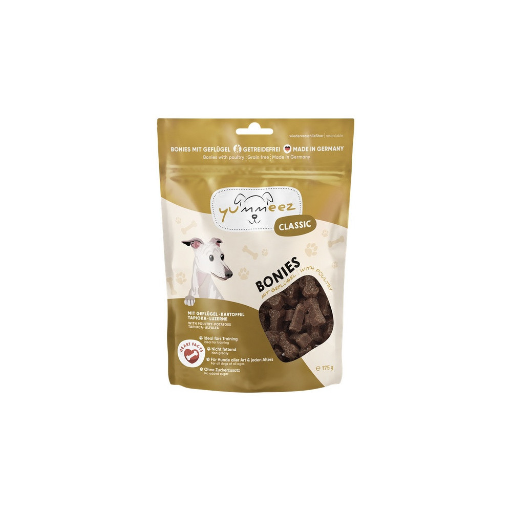 Yummeez bezzbożowe Kosteczki Drobiowe 175g