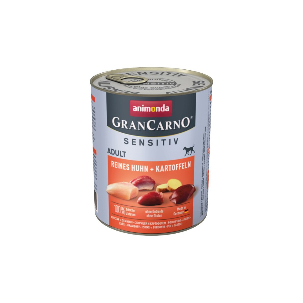 Animonda GranCarno Sensitiv Kurczak + ziemniaki puszka 800g
