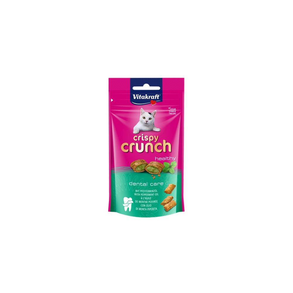 Vitakraft Cat Crispy Crunch Dental Care 60g [2428813]