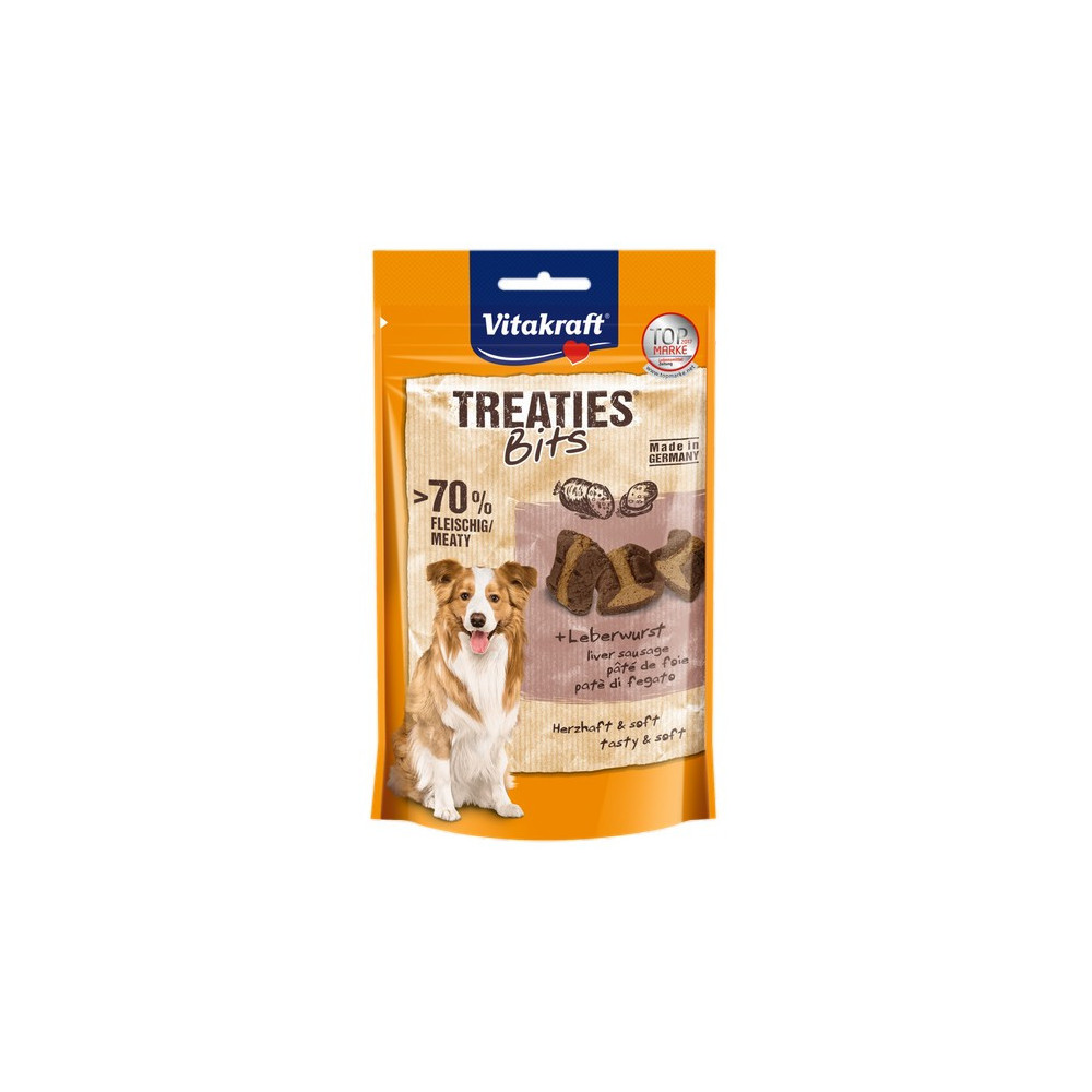 Vitakraft Dog Treaties Bits - Smaczne Kawałki - wątroba 120g [2328807]