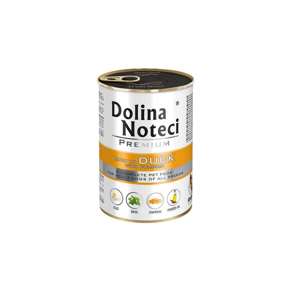 Dolina Noteci Premium Pies Kaczka i dynia puszka 400g