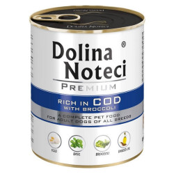 Dolina Noteci Premium Pies Dorsz i brokuły puszka 800g