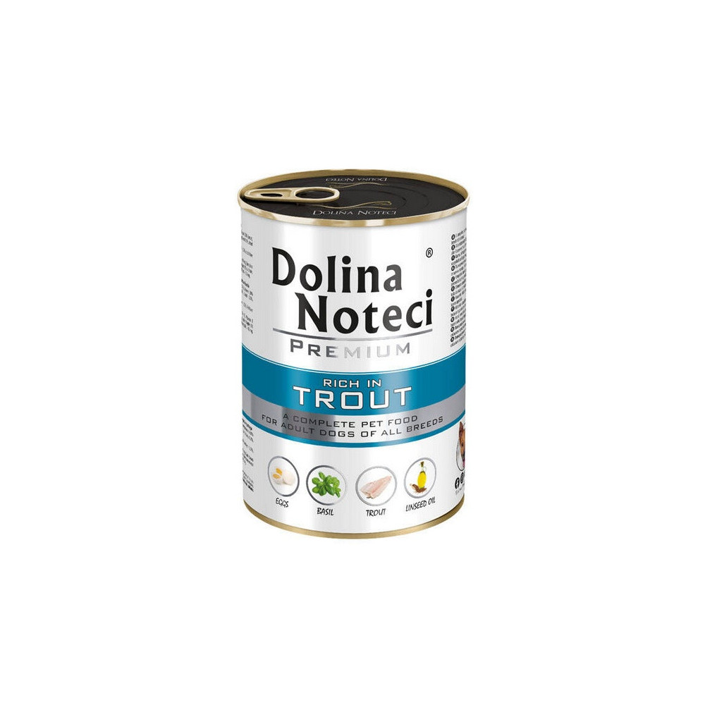 Dolina Noteci Premium Pies Pstrąg puszka 400g