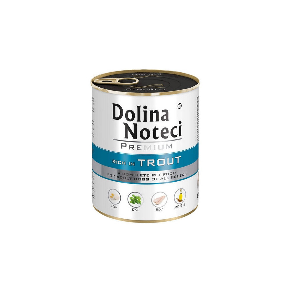 Dolina Noteci Premium Pies Pstrąg puszka 800g