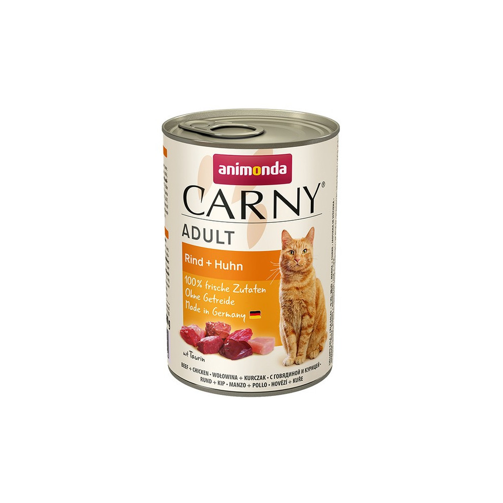 Animonda Carny Adult Wołowina + Kurczak puszka 400g
