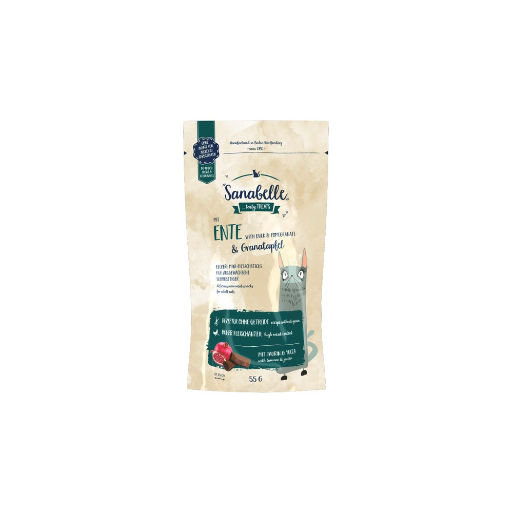 Sanabelle Snack Kaczka & Granat 55g
