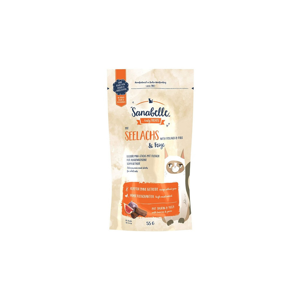 Sanabelle Snack Mintaj & Figi 55g