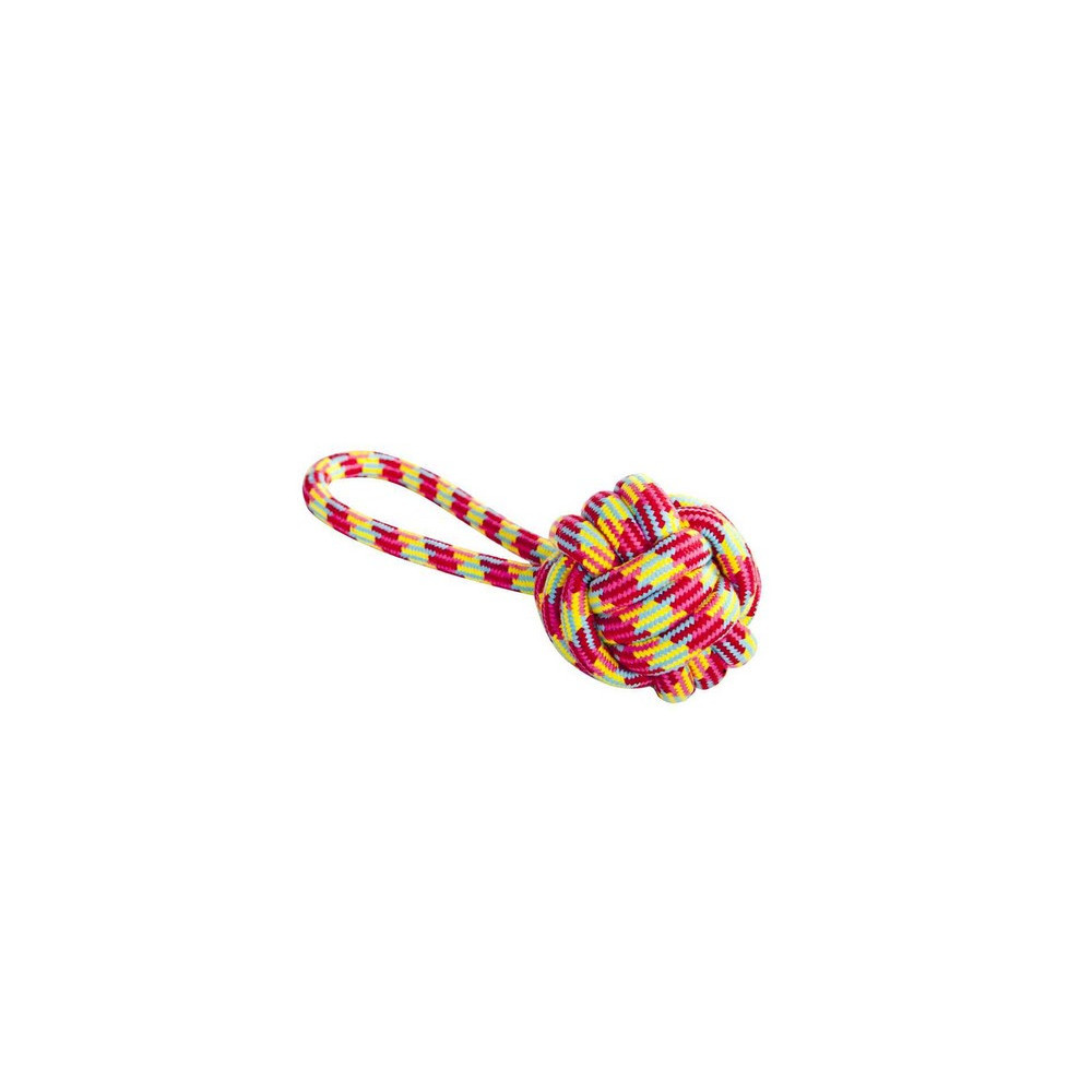 Dingo Piłka plecionka ze sznura 250g/27cm