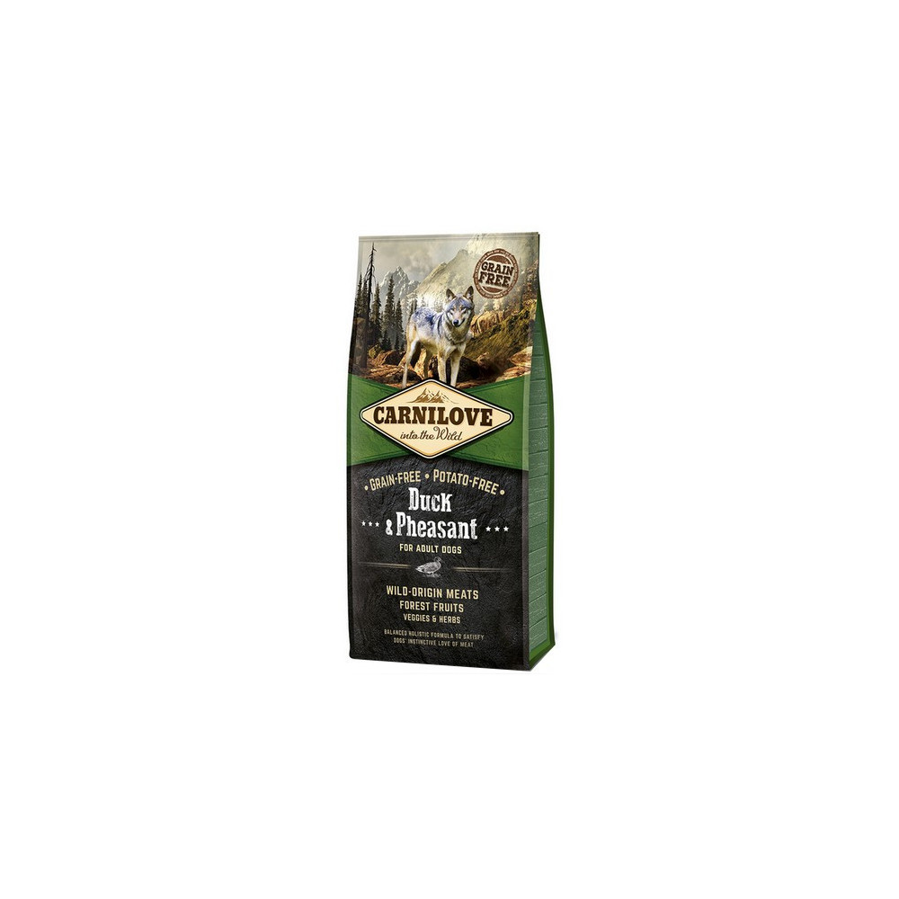 Carnilove Dog Duck & Pheasant Adult - kaczka i bażant 12kg