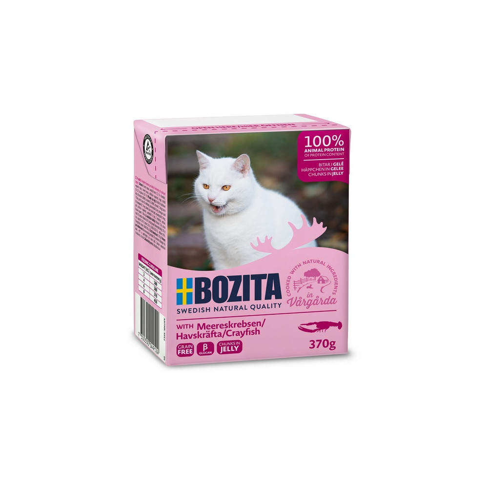 Bozita z Rakami kawałki w galaretce kartonik 370g