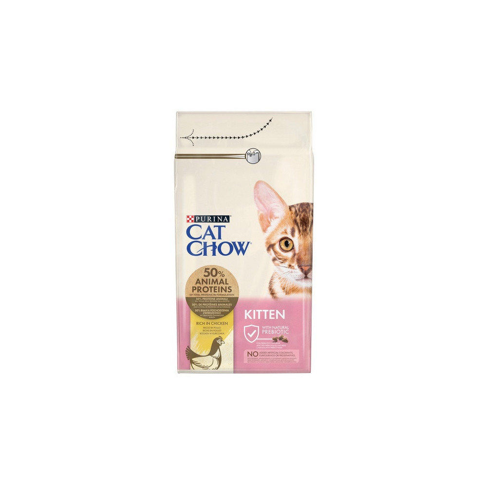 Purina Cat Chow Kitten z Kurczakiem 1,5kg