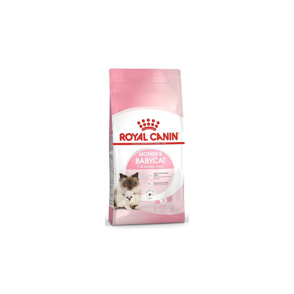 Royal Canin Mother&Babycat karma sucha dla kotek w okresie ciąży, laktacji i kociąt od 1 do 4 miesiąca 400g