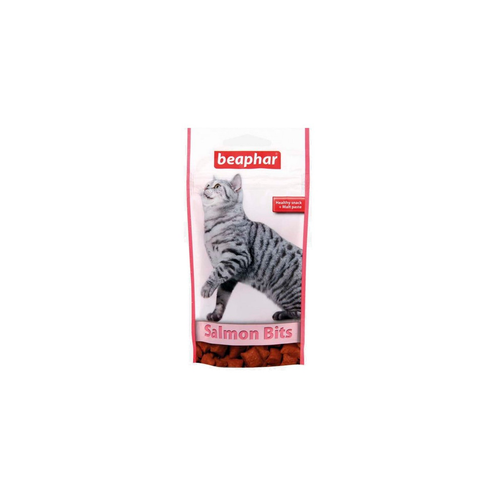 Beaphar Salmon Bits + Malt pasta łososiowa 35g