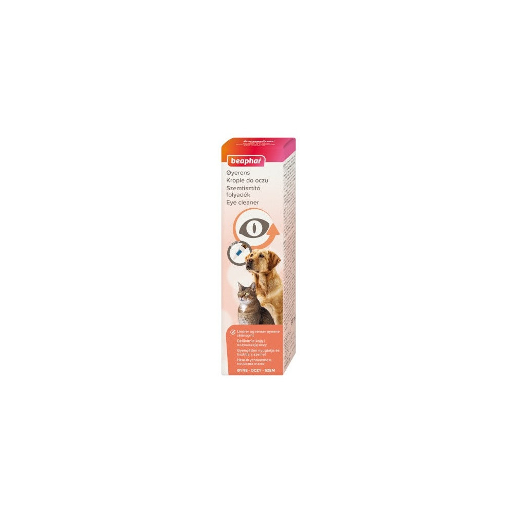 Beaphar Oftal Eyewater - krople do pielęgnacji oczu 50ml
