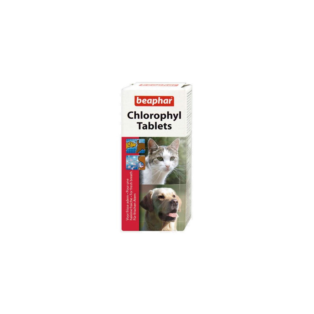 Beaphar Chlorophyl Tablets - preparat na czas cieczki/rui 30tabl.