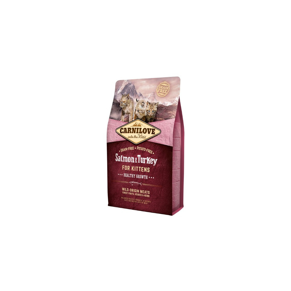 Carnilove Cat Salmon & Turkey for Kittens - łosoś i indyk 2kg