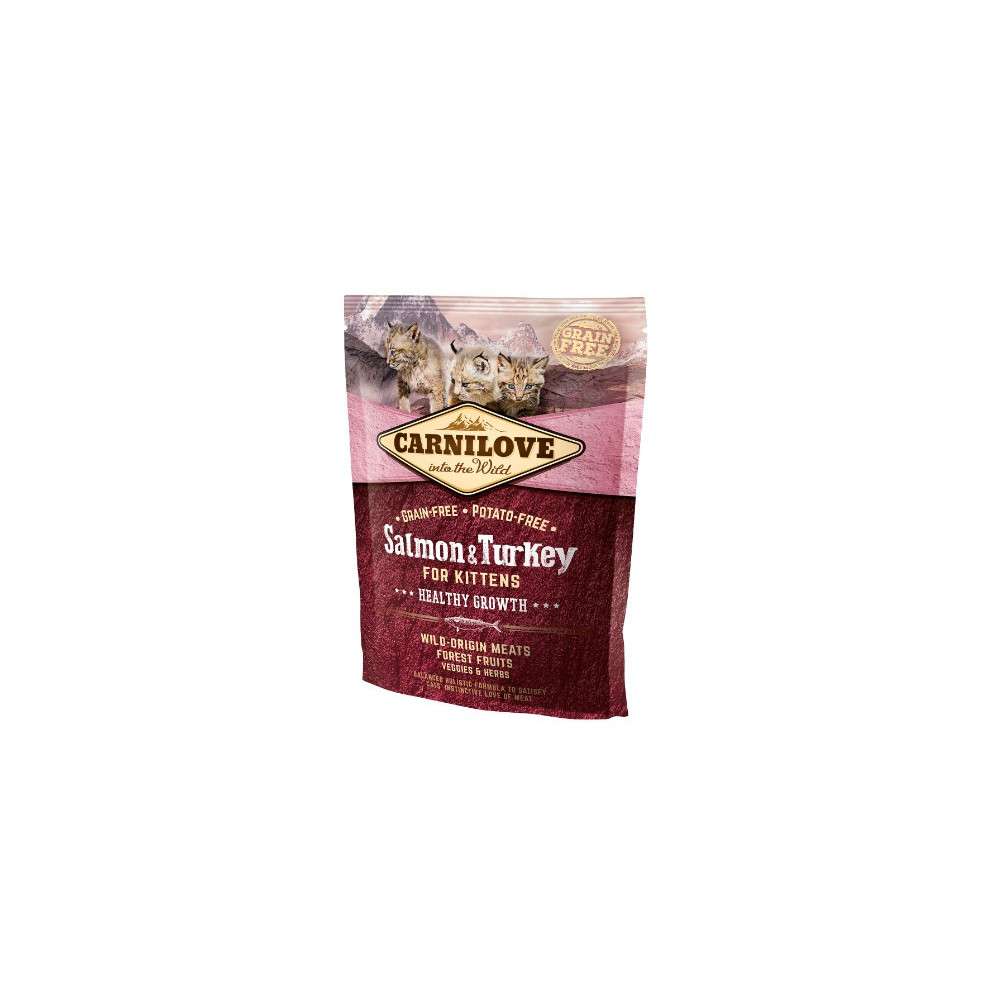 Carnilove Cat Salmon & Turkey for Kittens - łosoś i indyk 400g