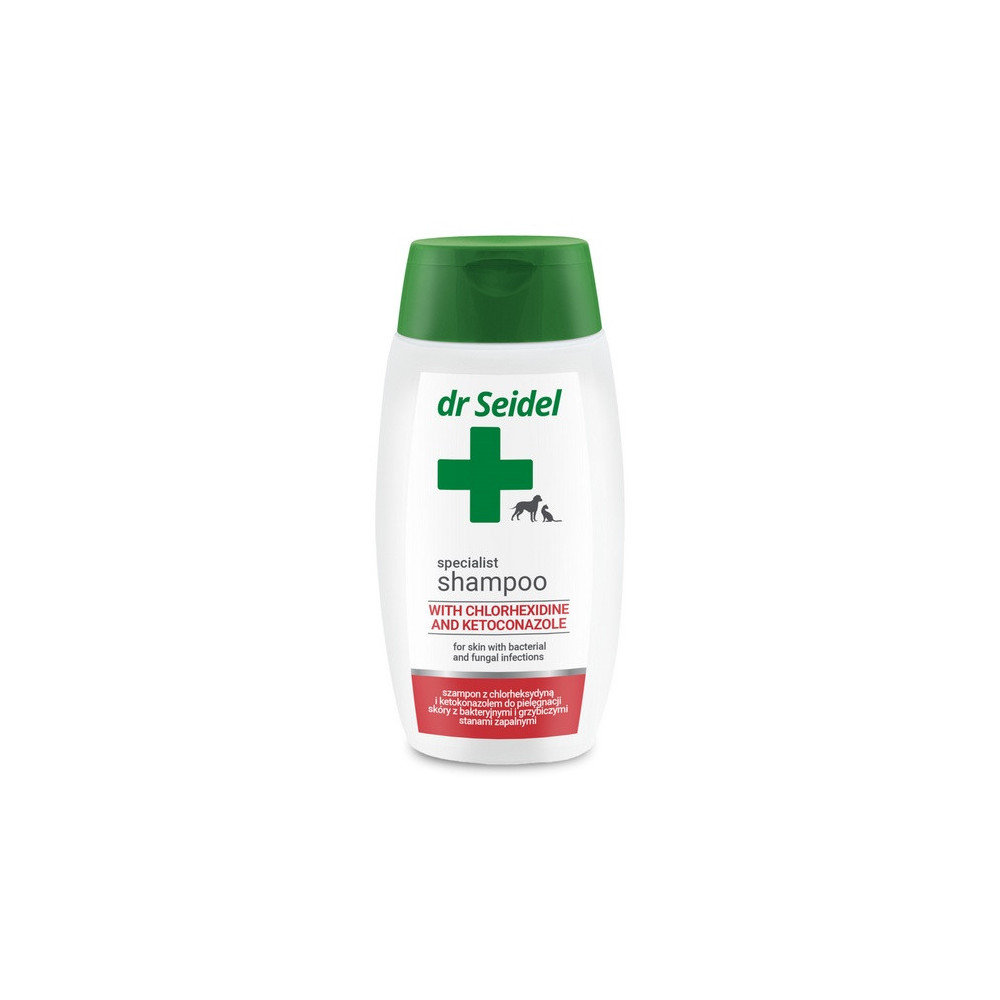 Dr Seidel Szampon z chlorheksydyną i ketokonazolem 220ml