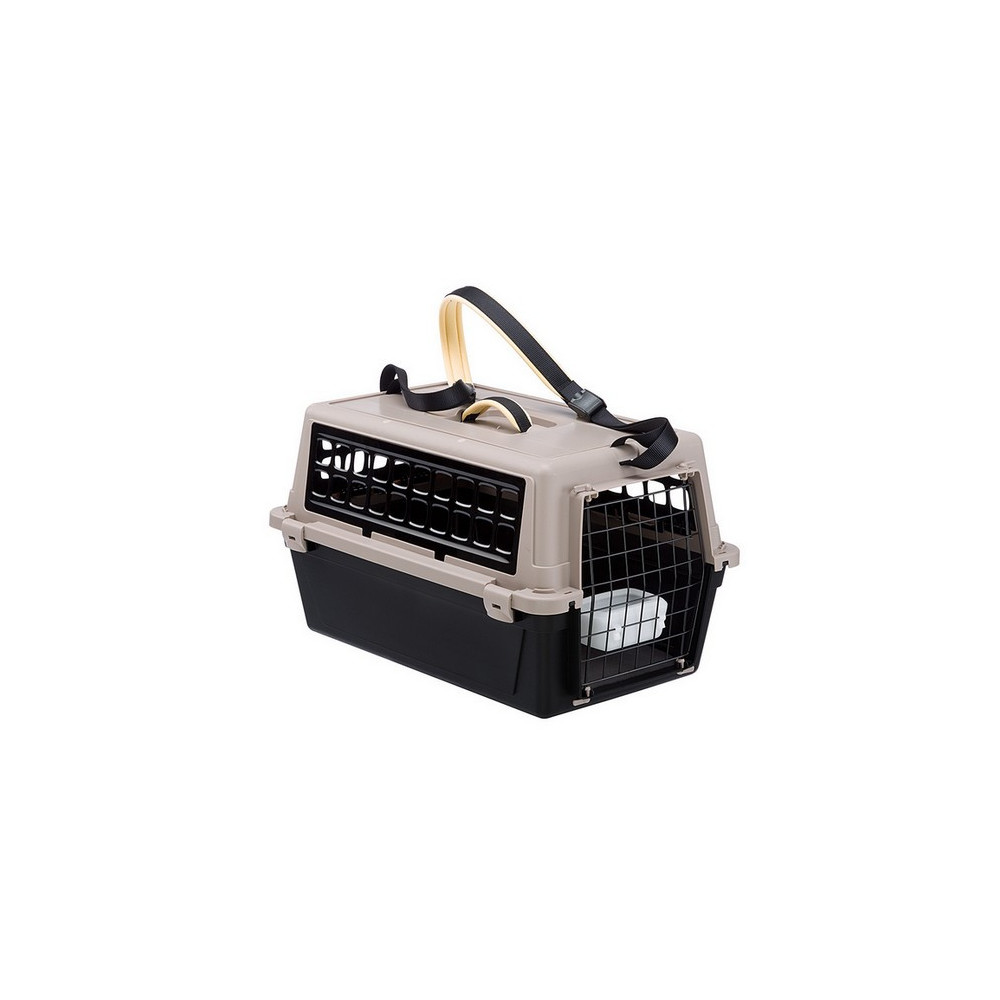 Ferplast Atlas 10 Trendy Plus - transporter czarny/beż/czarny [73027099]