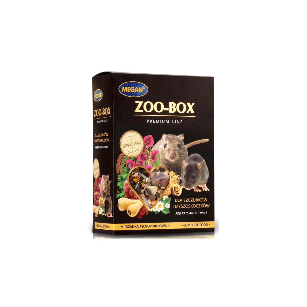 Megan Zoo-Box dla szczura i myszoskoczka 550g