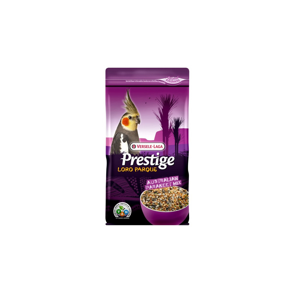 Versele-Laga Prestige Australian Parakeet Loro Parque Mix średnia papuga australijska (nimfa) 1kg