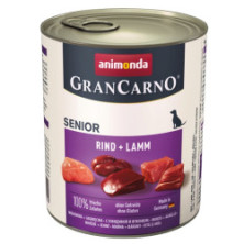 Animonda GranCarno Original Senior Rind Lamm Wołowina + Jagnięcina puszka 800g