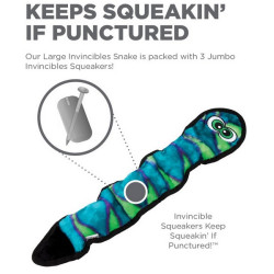 Outward Hound Invincibles Snake blue/green 3 piszczałki [32067]
