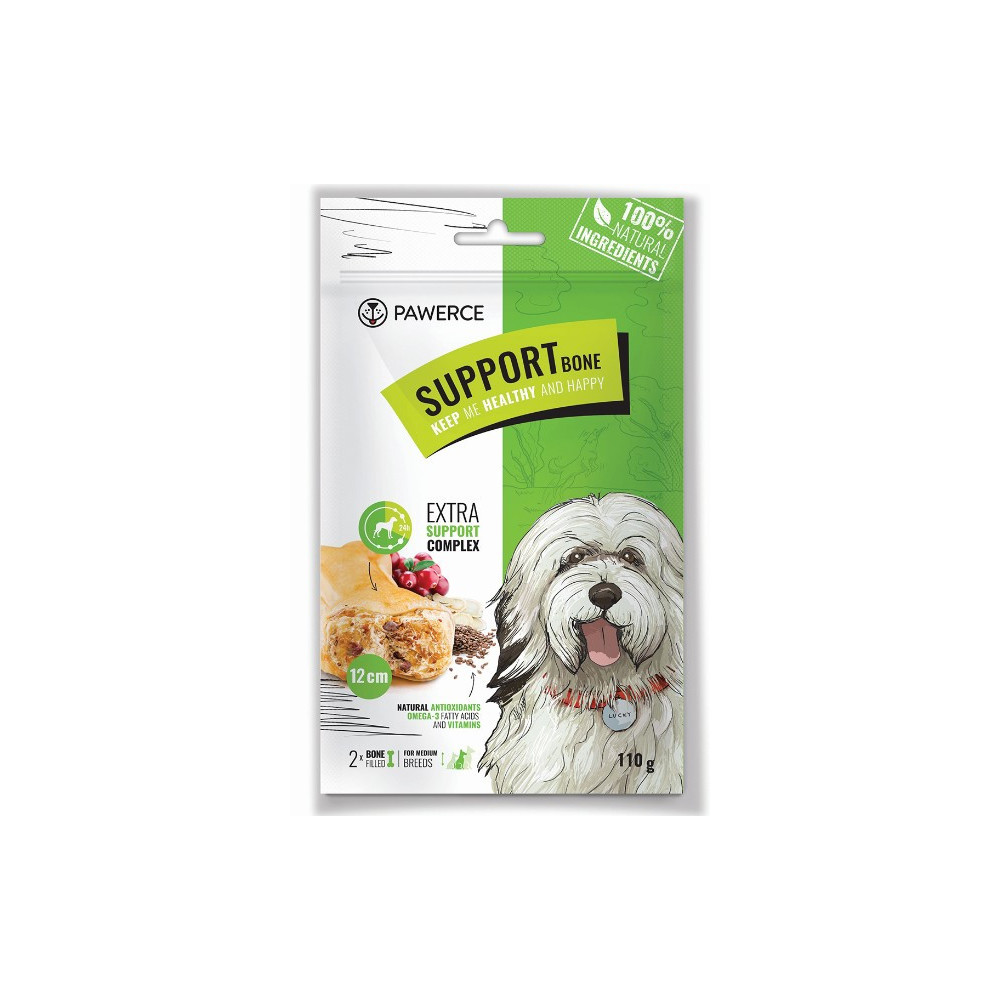 Pawerce Support Bone Medium Breeds 2szt/op 110g/12cm