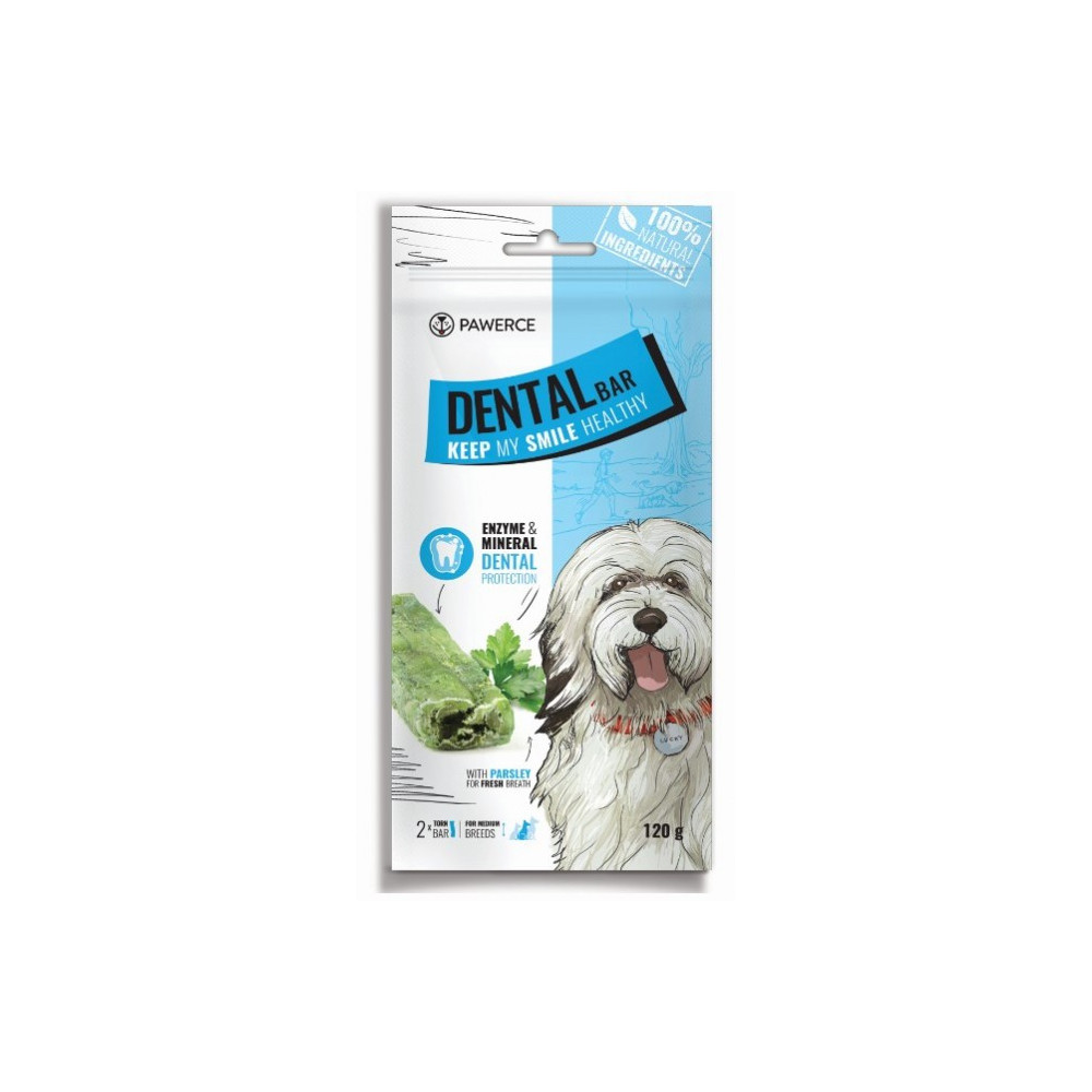 Pawerce Dental Bar Medium Breeds 2szt/op 120g/15cm