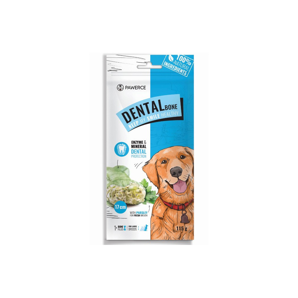 Pawerce Dental Bone Large Breeds 1szt/op 115g/17cm