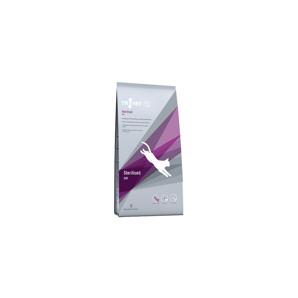 Trovet SHF Sterilised dla kota 3kg