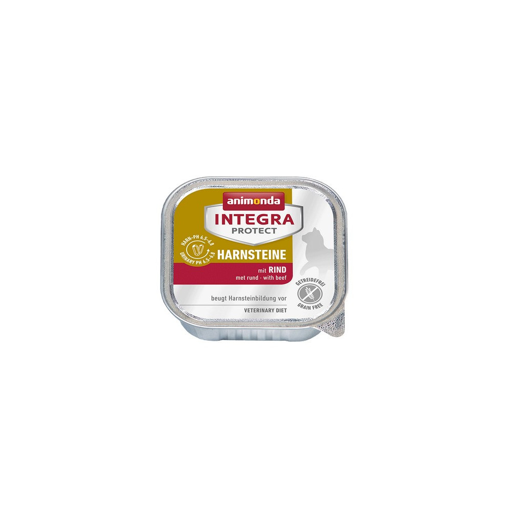 Animonda Integra Protect Harnsteine dla kota - z wołowiną tacka 100g
