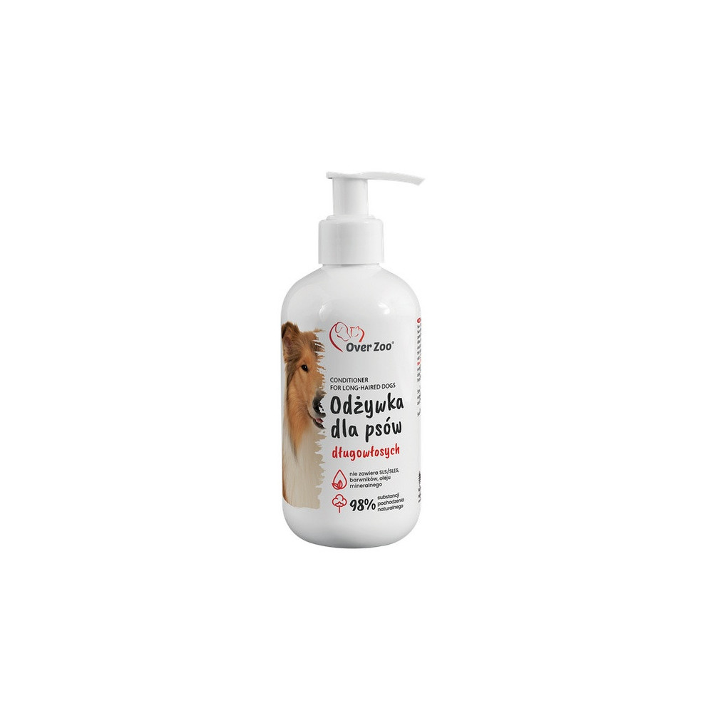 Over Zoo Odżywka dla psów długowłosych 240ml