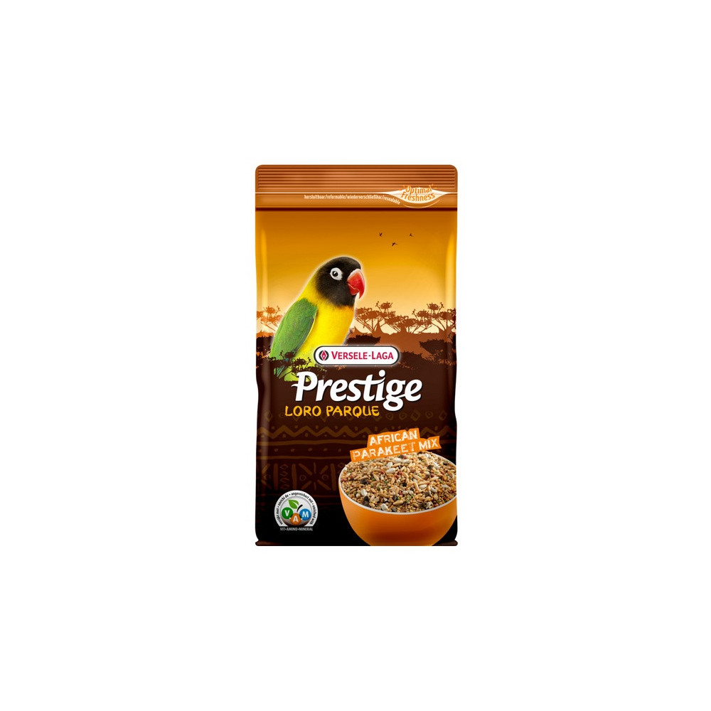 Versele-Laga Prestige African Parakeet Loro Parque Mix średnia afrykańska papuga (nierozłączka) 1kg