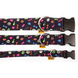 Dingo Obroża regulowana America Alabama 4,0cm/75cm