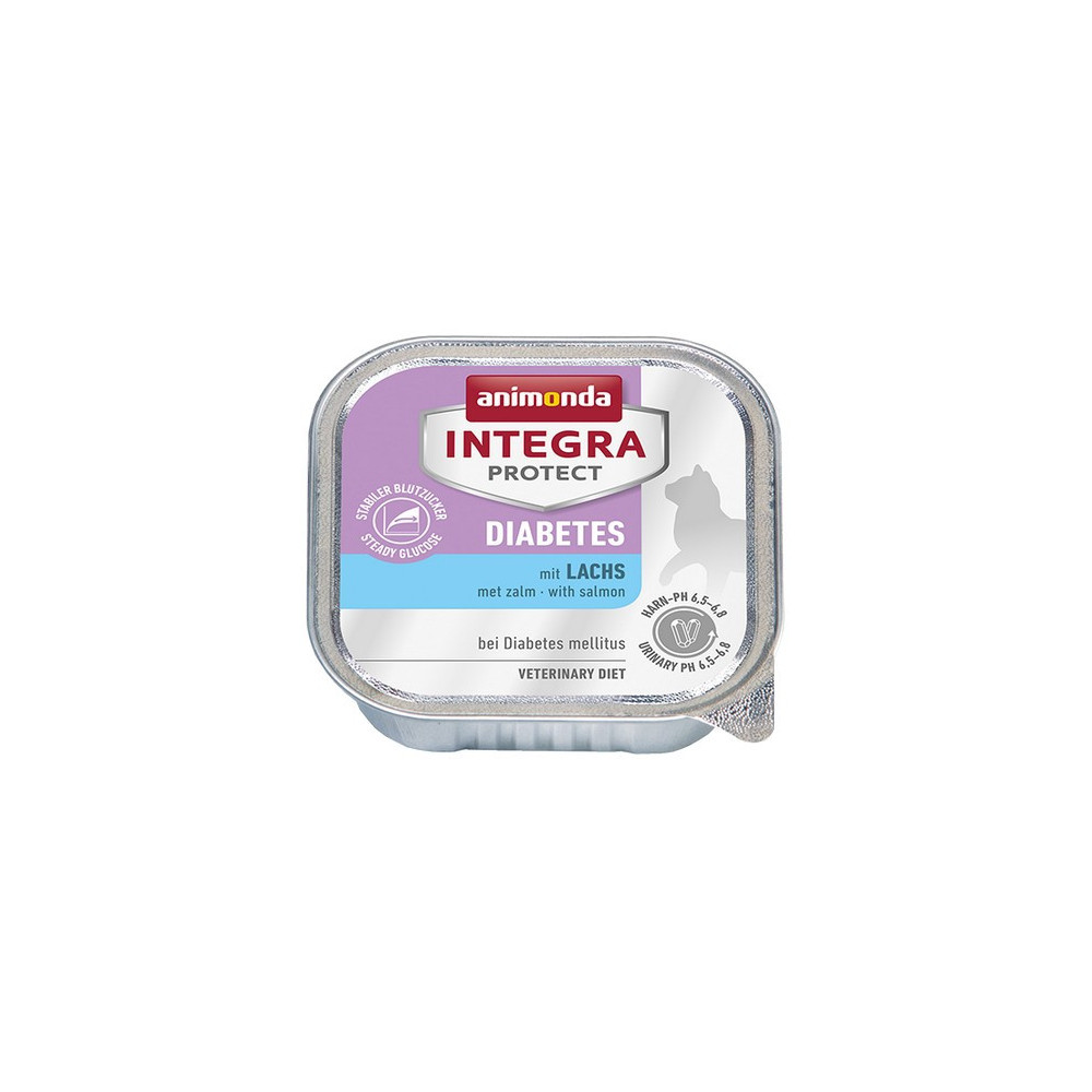Animonda Integra Protect Diabetes dla kota - z łososiem tacka 100g