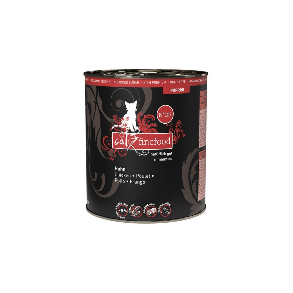 Catz Finefood Purrrr N.103 Drób puszka 800g