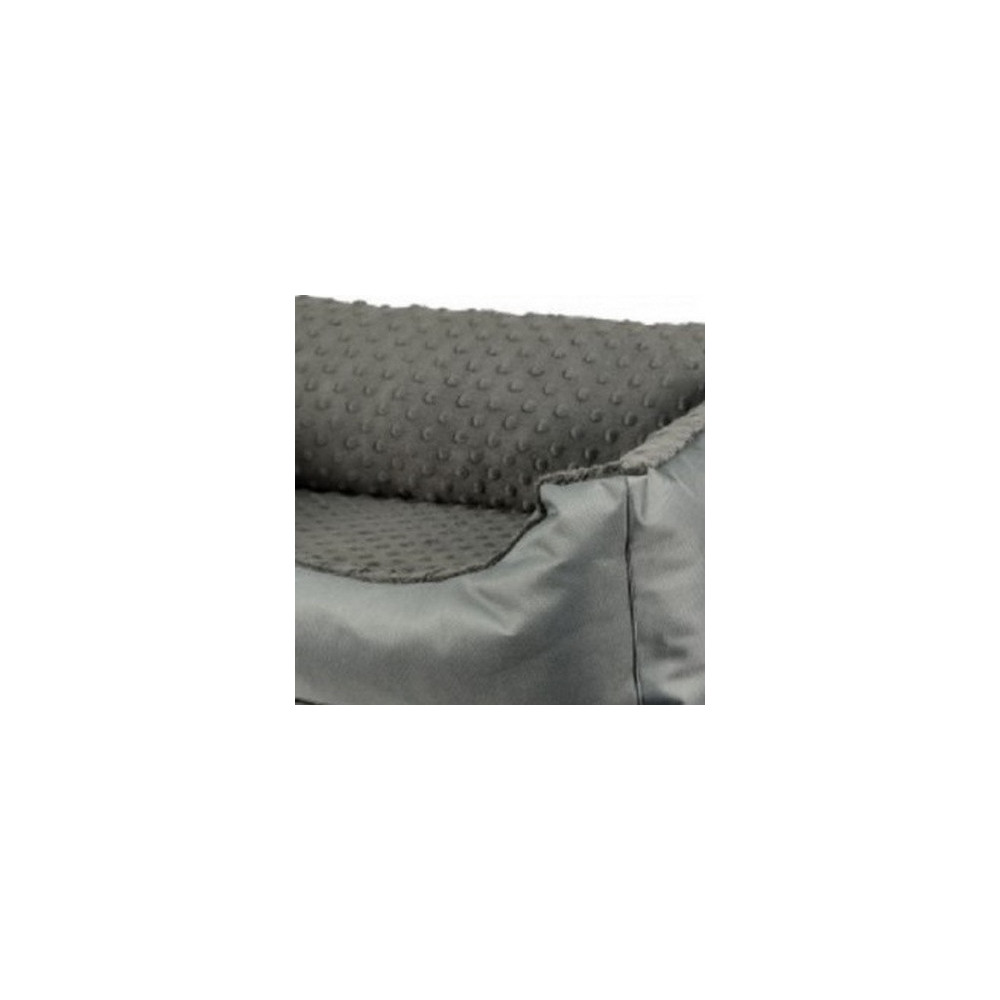 Bimbay Pokrowiec do kanapy Minky r.2 - 80x65cm szary-grafit