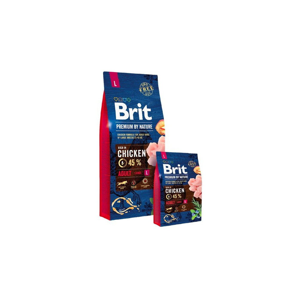 Brit Premium By Nature Adult L Large 8kg