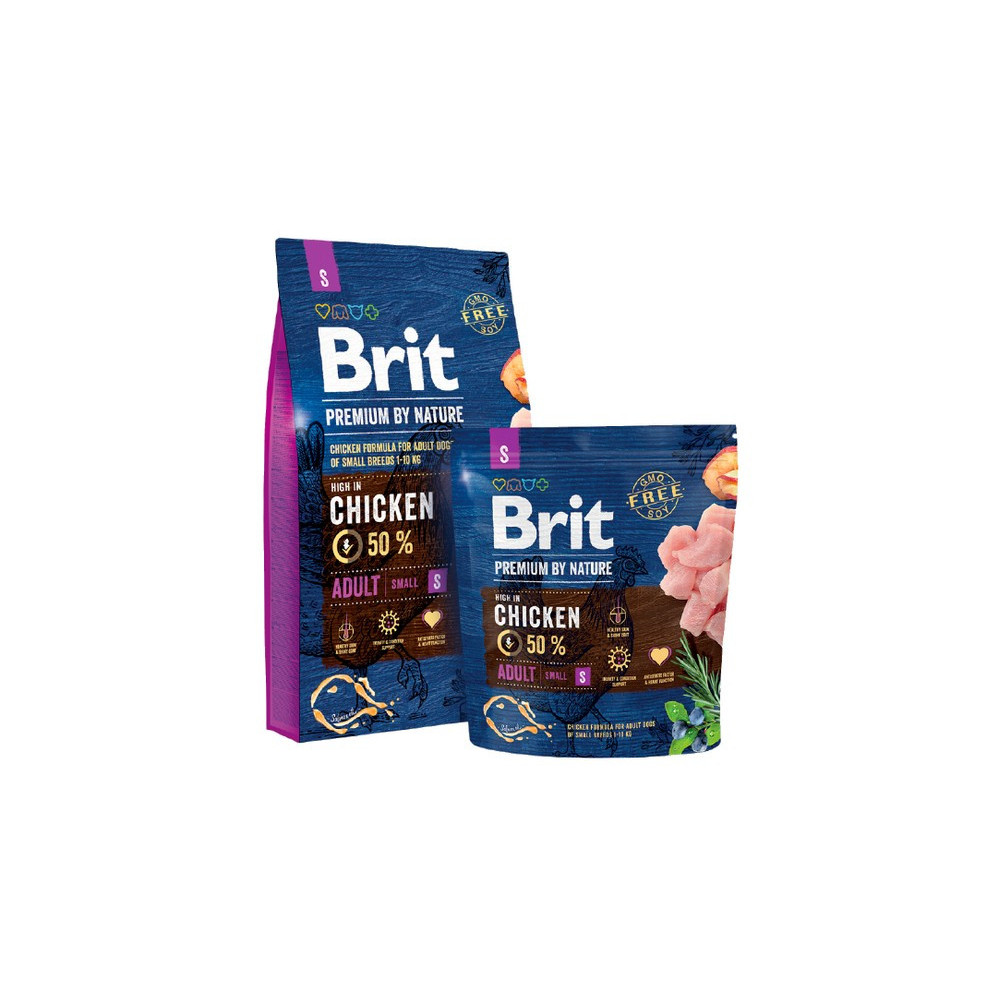Brit Premium By Nature Adult S Small 3kg